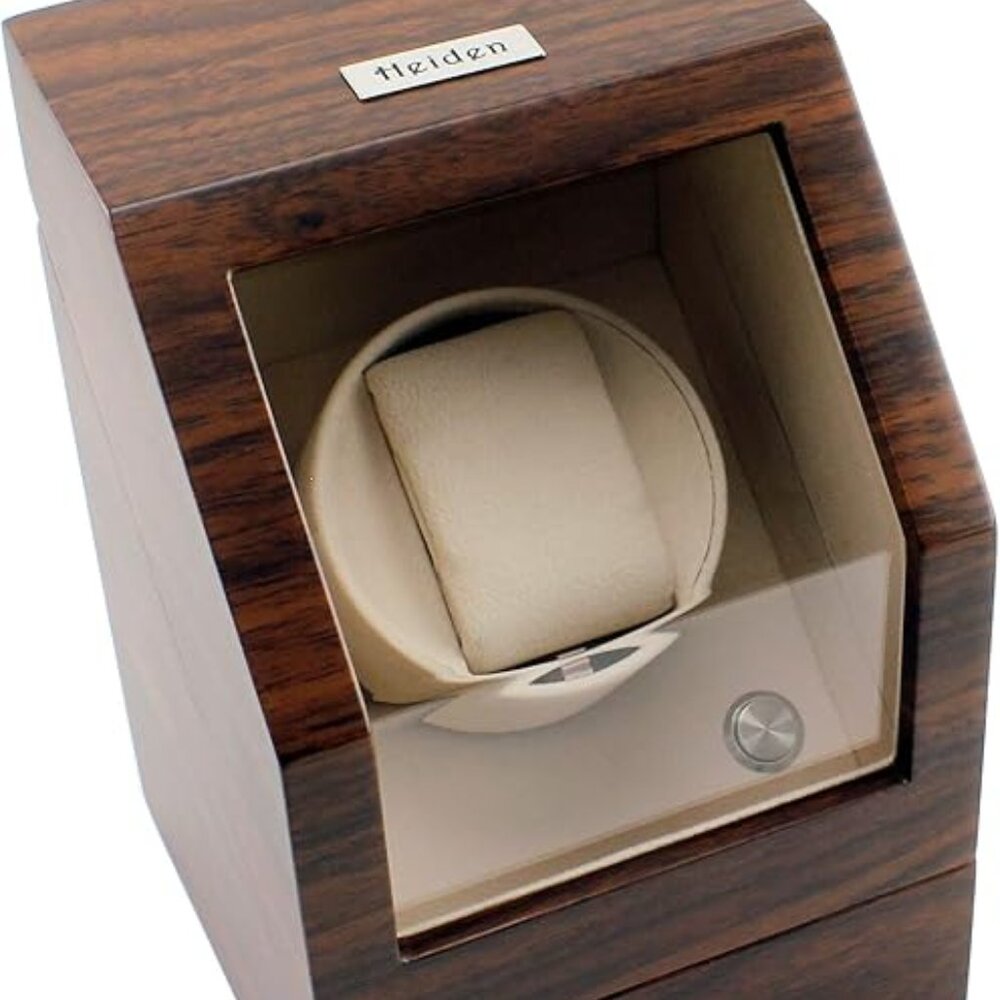 Heiden Automatic Single Watch Winder - Japanese Motor - AC Adapter Included -